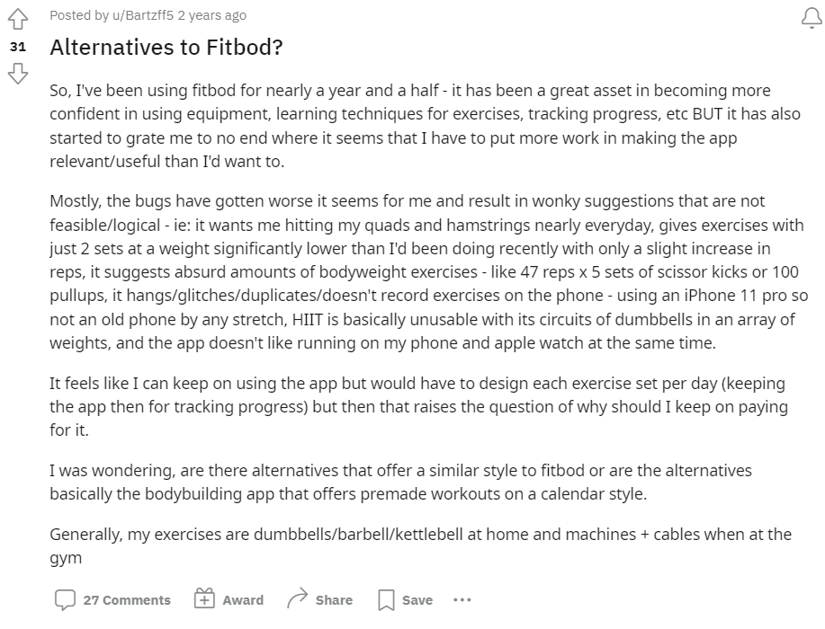 Fitbod Review Reddit: Top 10 Results, Pics & More