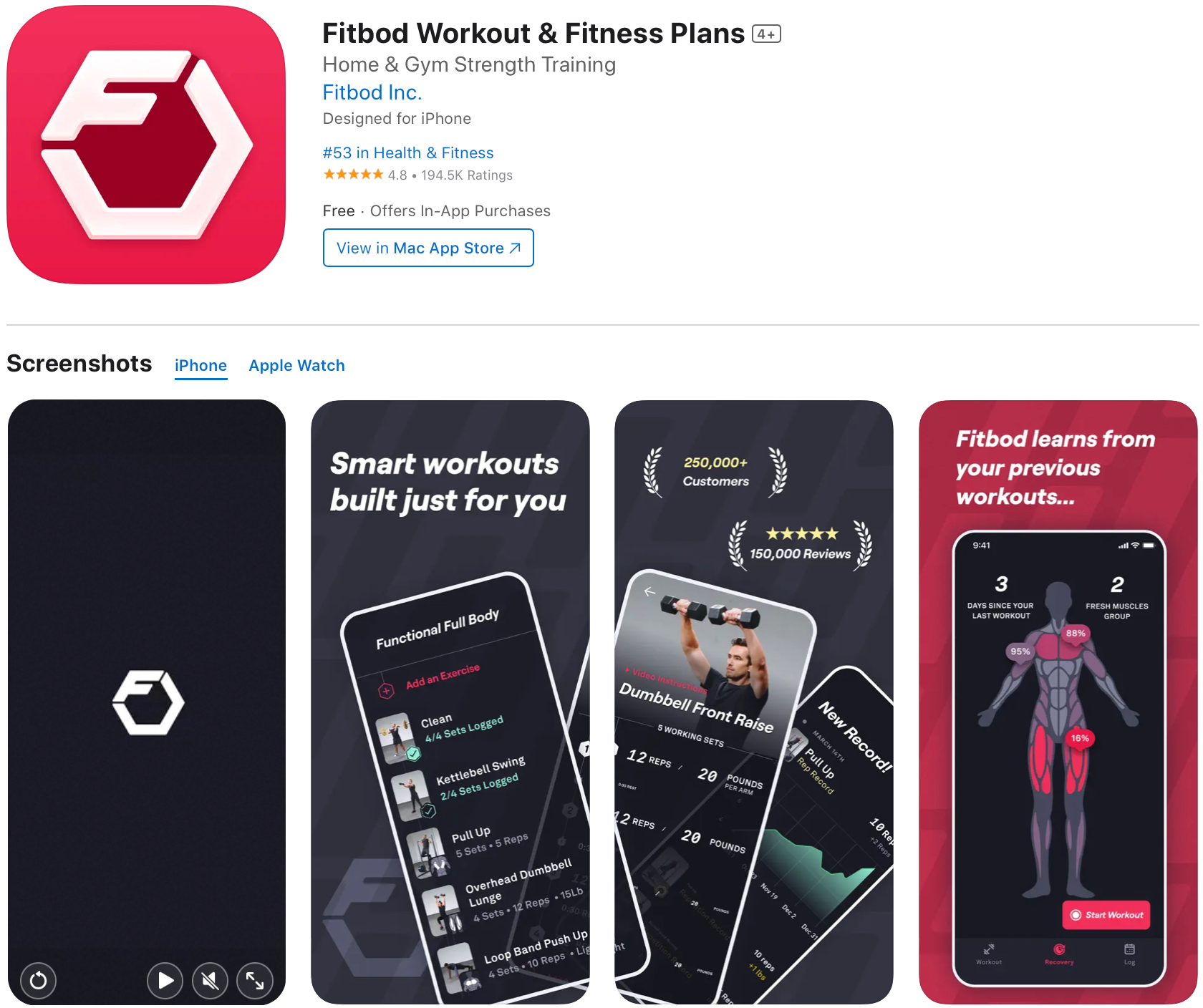 Fitbod Workout App Review Is It Worth It in 2024