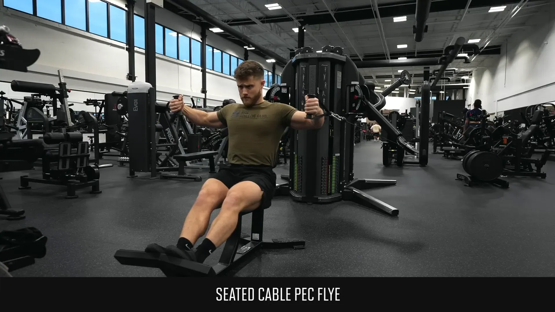 Dumbbell Flye exercise demonstration