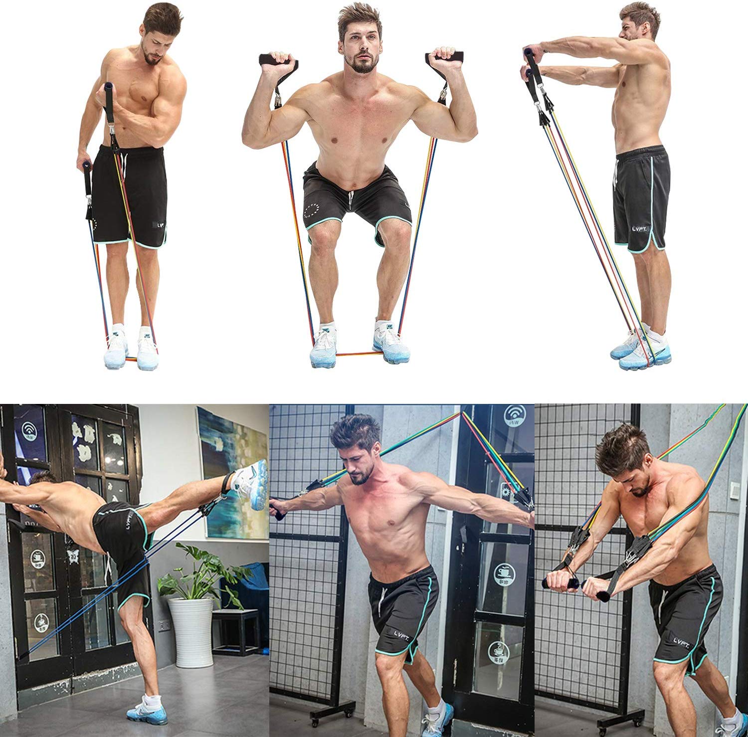 Building muscle mass with resistance online bands