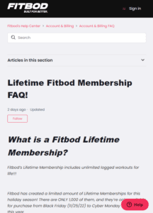 Fitbod Black Friday discount